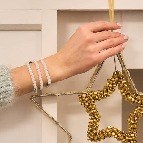 Frost | Facettiertes Prisma Armband